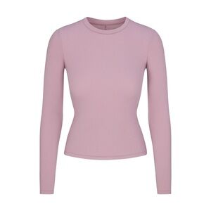 Skims Cotton Rib Long Sleeve